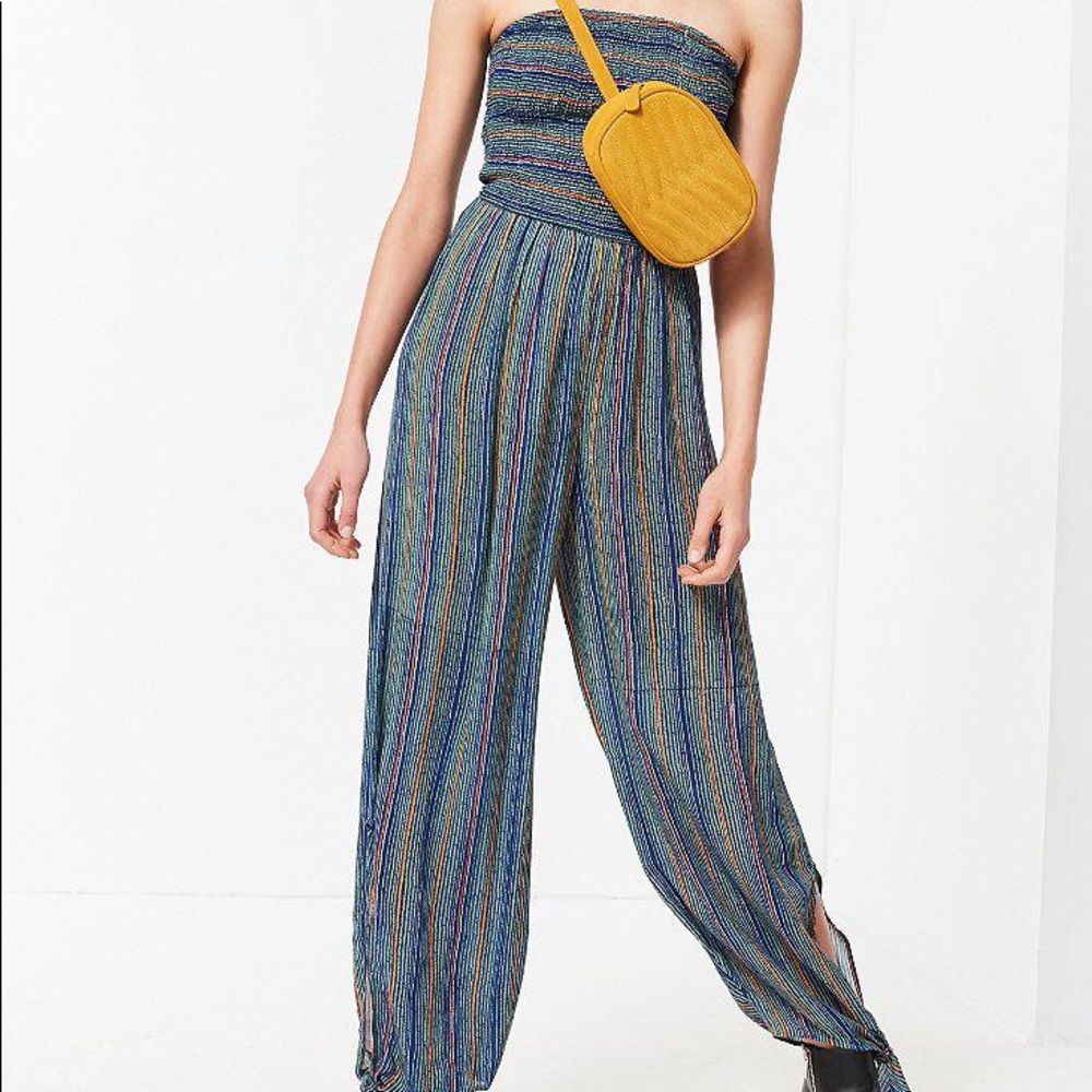 Urban Outfitters striped romper